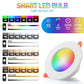 APWIKOGER 1-16PCS 10W Smart LED Downlight Bluetooth Ceiling Lamp