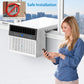 Acekool 6000 BTU U-Shaped Window Air Conditioner - ElectronAge