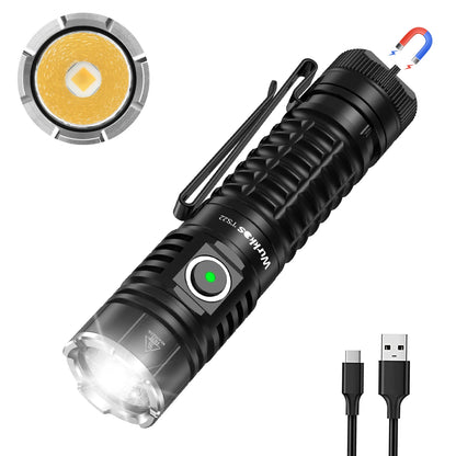 Wurkkos TS22 Rechargeable LED Flashlight 4800LM