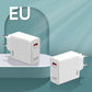 120W Gan USB Super Fast Chargering Type C EU/US/UK Plug Power Adapter For iPhone iPad Huawei Samsung Realme Oppo Xiaomi New