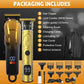 Rechargeable Hair Clippers Kit for Men,Professional Clippers and Trimmers Set,Cordless Hair Beard Trimmer, Barber Clippers,Gift