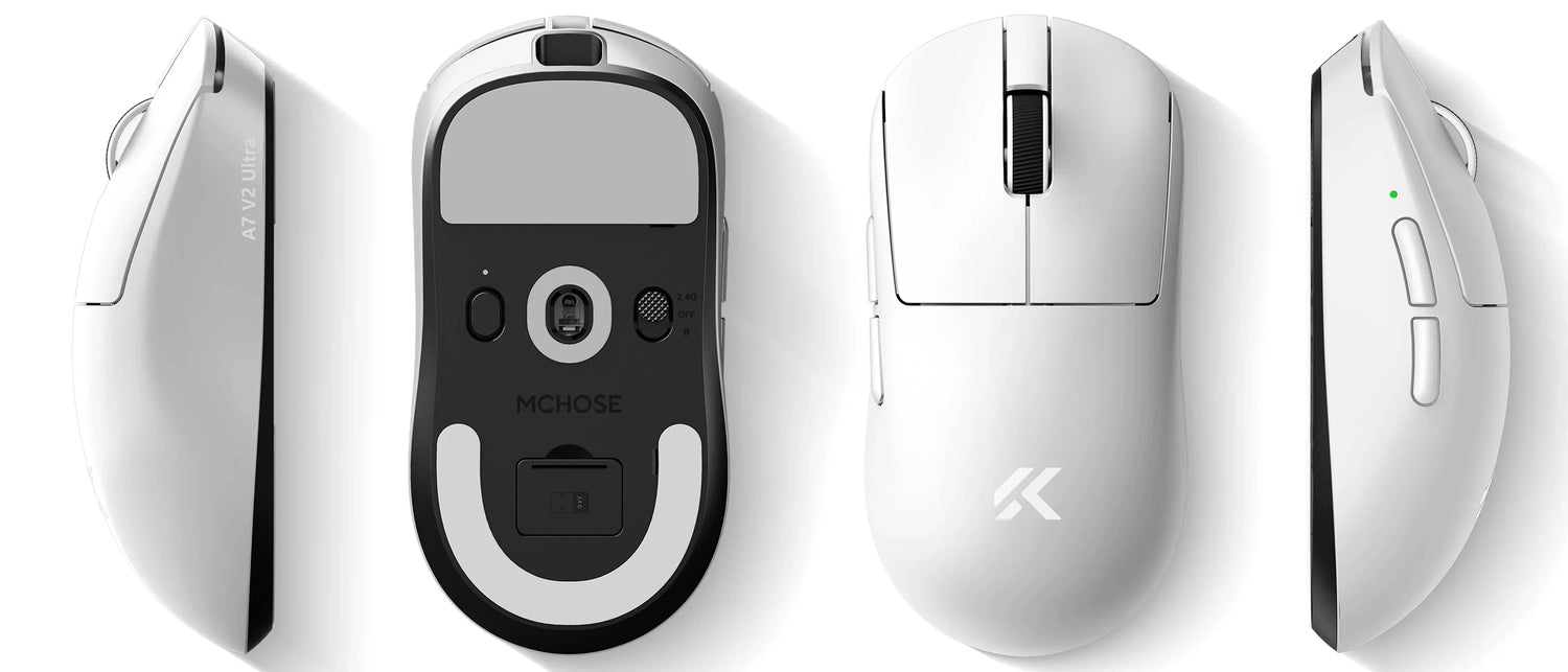 MCHOSE A7 V2 Lightweight Wireless Gaming Mouse - ElectronAge