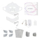 Silicone LED Facial Mask 7 Colors Photon Beauty Face Neck Care Mask Skin Whitening Skin Rejuvenation mascara faciales led