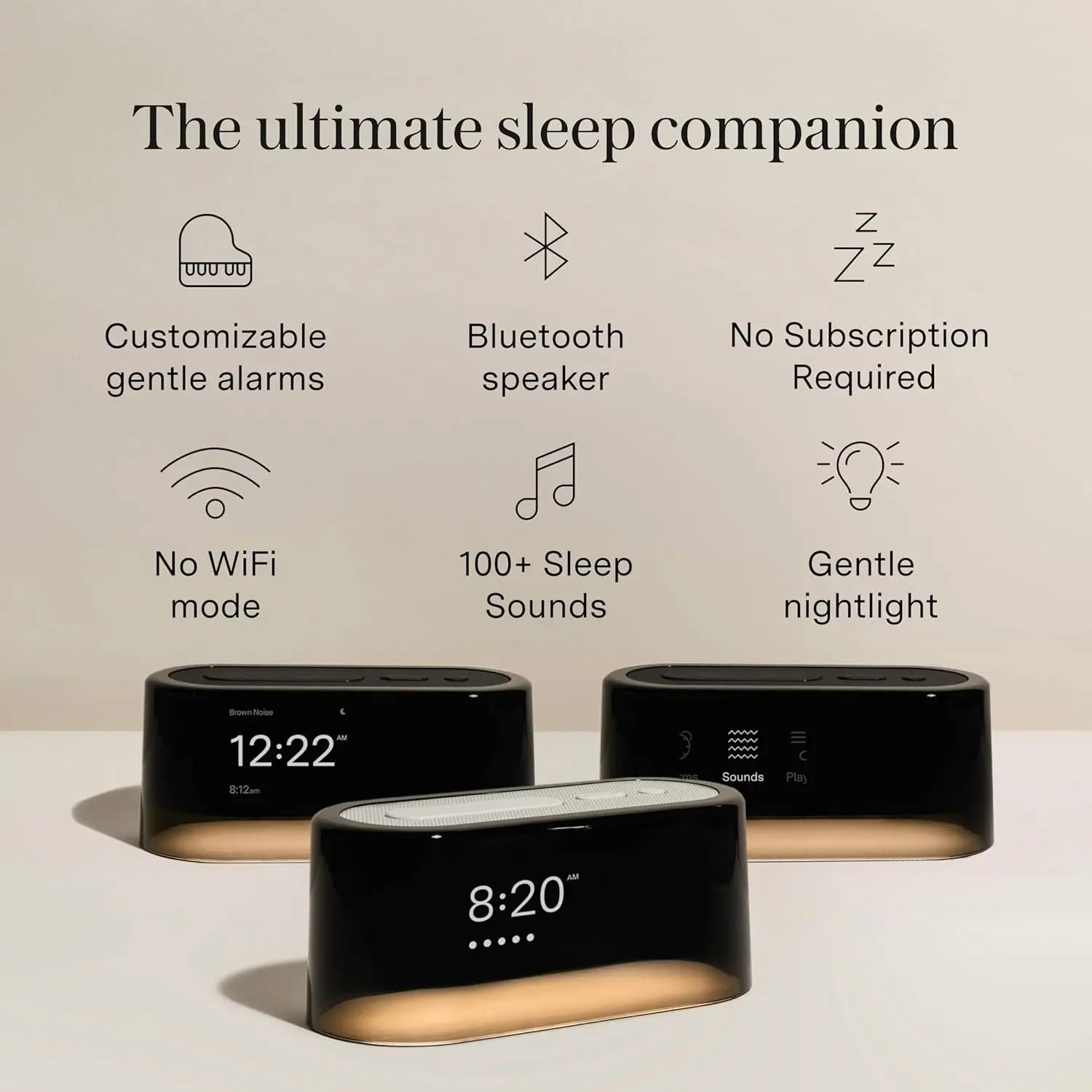 Smart Alarm Clock with Sound Machine - ElectronAge