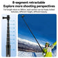 TELESIN G3 Selfie Stick Pole 118/3M Carbon Fiber Waterproof Underwater Mopod for GoPro Max 13 12 Insta360 X4 X5 Ace Pro DJI Osm