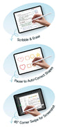 Baseus PS3 Air Bluetooth Stylus Pen for iPad Pencil Universal Wired Charging for All iPad Air Pro Mini Tablet Touch Writing Pen
