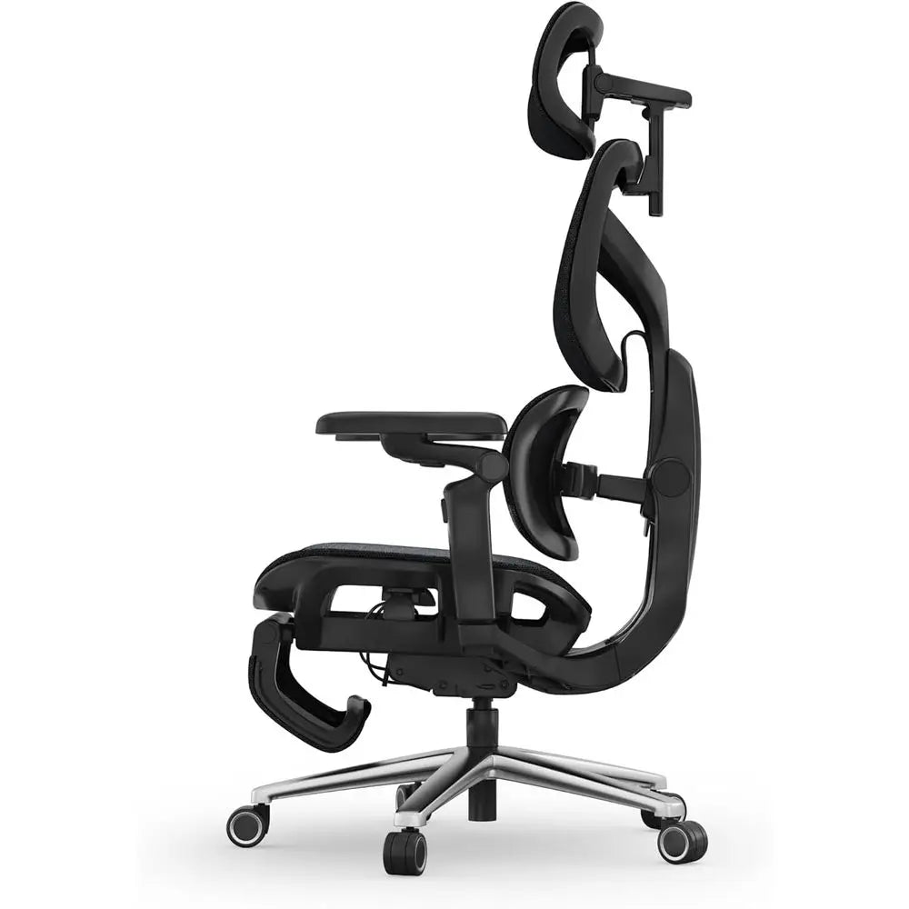 Ergonomic Gaming Chair with Adaptive Lumbar Support - ElectronAge