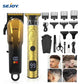 Rechargeable Hair Clippers Kit for Men,Professional Clippers and Trimmers Set,Cordless Hair Beard Trimmer, Barber Clippers,Gift