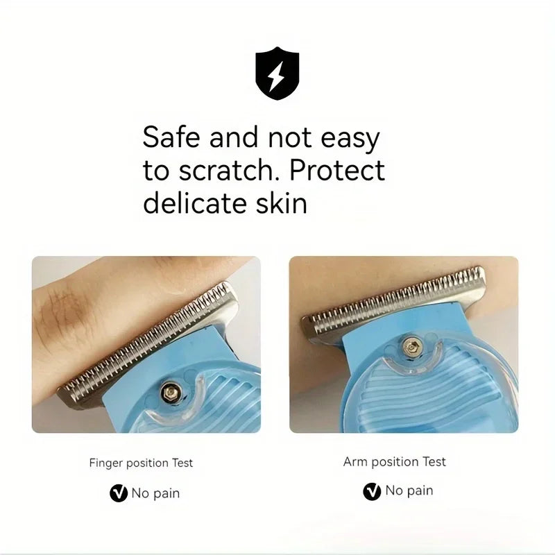 Transparent Body Electric Hair Clipper for Men - ElectronAge