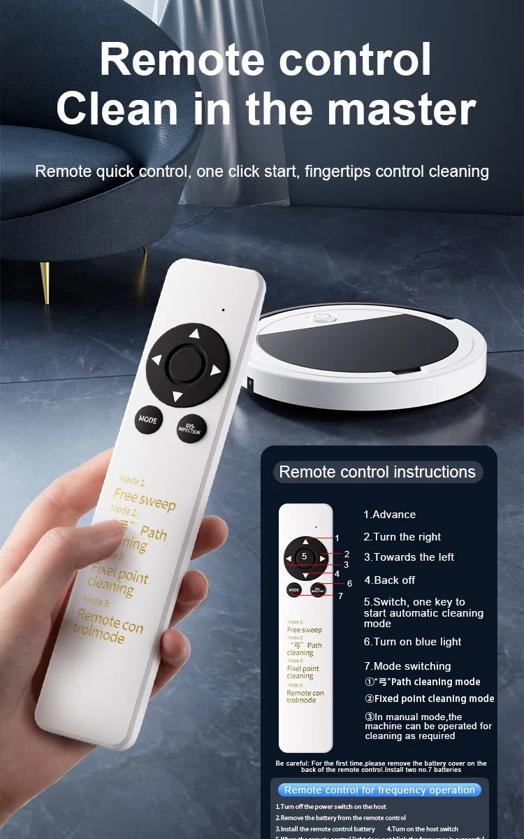 SINGME Household Robot Vacuum Cleaner - ElectronAge