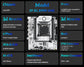 X99 Game Motherboard Kit LGA 2011-3 with E5 2680 V4 CPU 8G*1 DDR4 REG ECC Memory M.2 NAME Computer components SOYO Mainboard