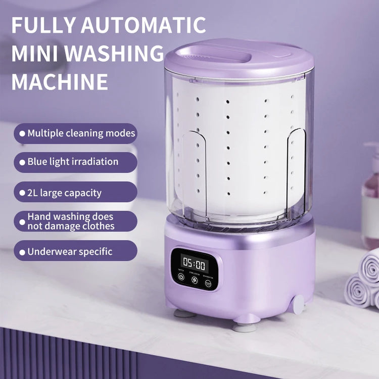 2L Wireless Mini Washing Machine - ElectronAge
