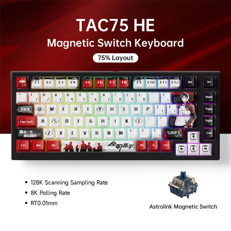 AKKO TAC75 HE Magnetic Switch Keyboard - ElectronAge