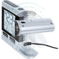 Silver Atomic Projection Alarm Clock with Temperature - ElectronAge