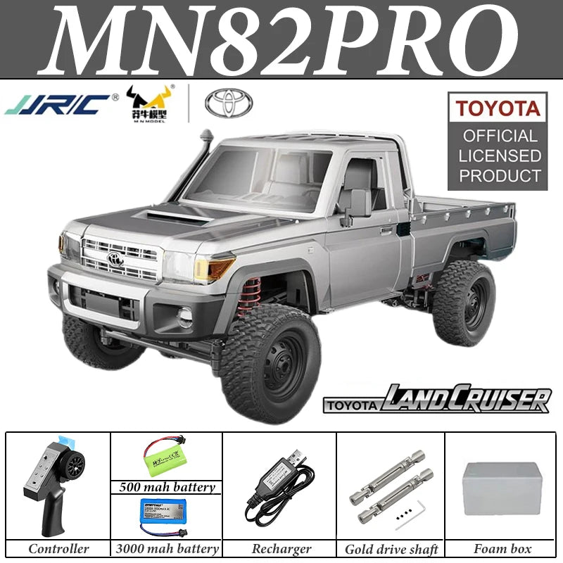 MENGXI MN82 Pro RC Car 1/12 4WD Simulation Off-road Climbing Car - ElectronAge