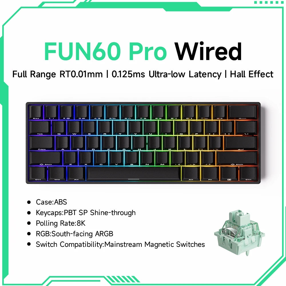 Akko MonsGeek FUN60 Mechanical Keyboard - ElectronAge