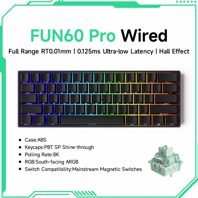 Akko MonsGeek FUN60 Mechanical Keyboard - ElectronAge