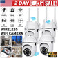 4pcs Ultra HD 1080P Wireless Security Cameras with Motion Tracking, Dual-Band WiFi & 5G, 360° View - Indoor/Outdoor Home Surveil