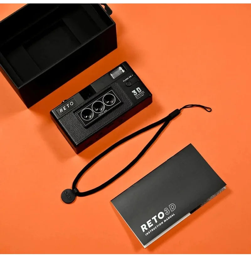 RETO 3D Point-and-Shoot Camera with Flash - ElectronAge