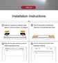 Wireless Type C Rechargeable Motion Sensor LED Induction Night Light Entrance Light Portable Light Aisle Light Lanscape Light