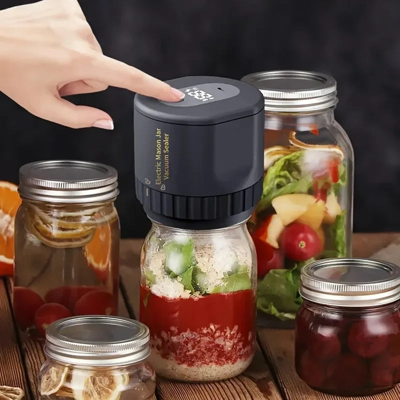 SealMaster Pro Kit Electric Mason Jar Vacuum Sealer Kit - ElectronAge