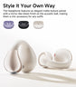 QCY Crossky C30 Ear Clip Earphones Bluetooth 5.4 Wireless Open Ear Sports TWS Earbuds Dual-Connection Headphones