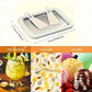 Rolled Ice Cream Maker Stainless Steel Pan With 2 Scrapers Multifunctional Cold Sweet Fried Food Plate Household Ice Cream Maker