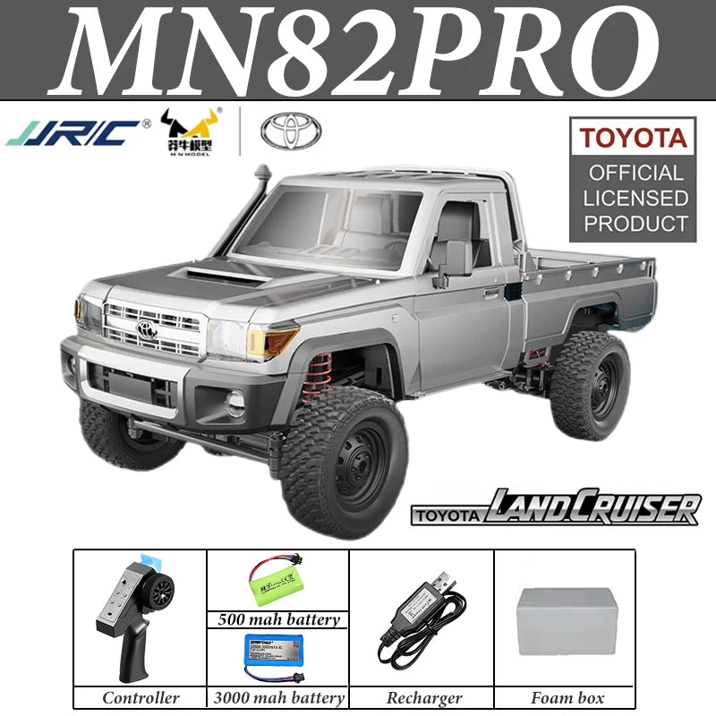 MENGXI MN82 Pro RC Car 1/12 4WD Simulation Off-road Climbing Car - ElectronAge