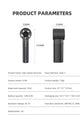 1PC Handheld Mist Spray Fan with 5 Adjustable Levels, USB Fan with Rechargeable 1200mAh, High-Speed Portable Fan.