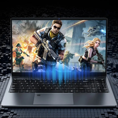 15.6" Slim Gaming Laptop Intel N95 GTX1060 Portable Laptops notbook computer pc Keyboard Backlight  Windows 11 cheap price deals