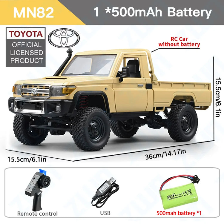 MN MODEL ZWN MN82 MN82S LC79 1/12 Full Scale RC Pickup Short Truck - ElectronAge