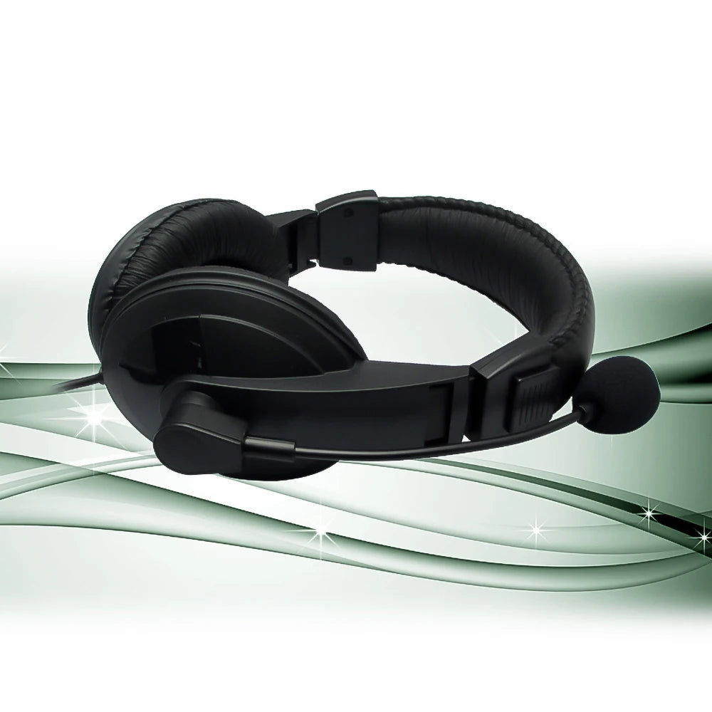 kebidumei 3.5mm Wired Headsets Operator Headphones - ElectronAge