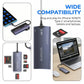 6 In 1 USB Type-C Card Reader SD TF CF MS XD M2 Memory Card Reader 480Mbps Adapter for iPhone 15 16 17 Laptop PC