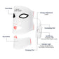 Silicone Red Light Therapy Mask 7 Color LED Face Mask Anti Aging Rejuvenation Brighten Facial Mask with Eye Protection Cushion