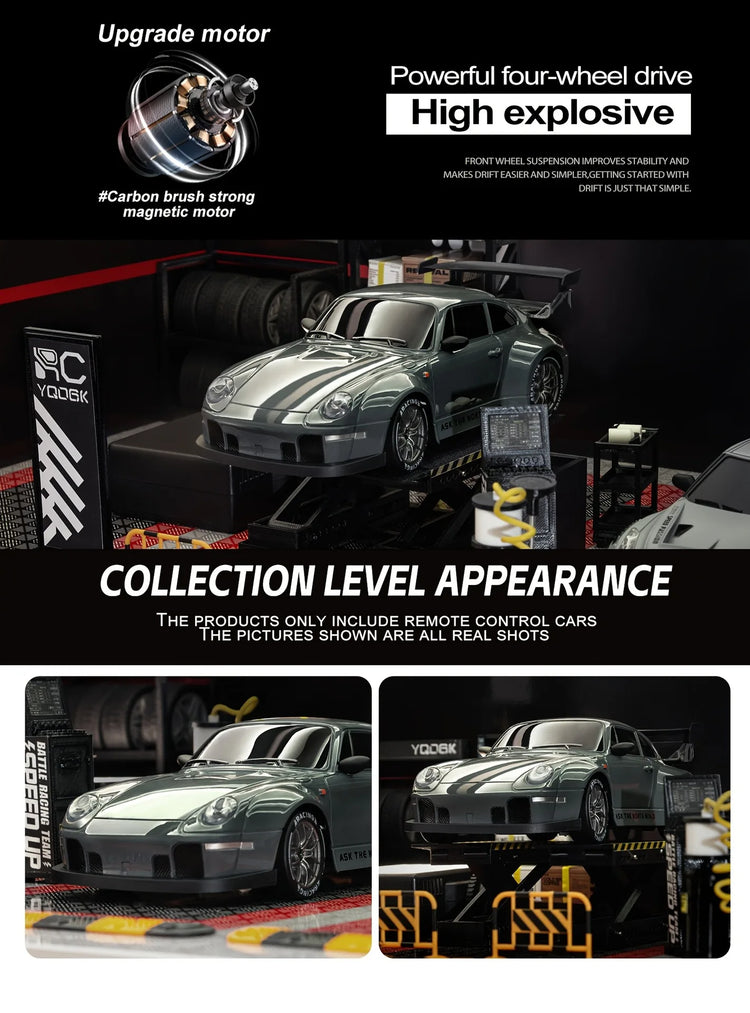 4WD 1:24 Semi-Proportional RC Drift Car - ElectronAge