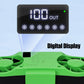 30000mAh Portable Waist Fan Strong Daul Airflow 7Speeds 11000RPM Rechargeable Clip on Fan for Outdoor Camping Fishing Max 32H