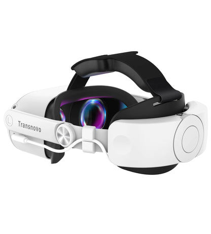 6000mAh VR Headset Charging Accessories for META Quest 2 One Button Retractable Easy Installation Balance&Comfort