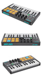 JAMJUM Midi Keyboard 25-Key with Drum Pad/Knob - ElectronAge
