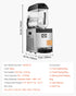 SucceBuy 3-36L Commercial Slushy Machine 1-3 Tanks Stainless Steel Margarita Smoothie Frozen Drink Maker for Party Restaurants - ElectronAge