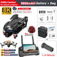 AE60 Ultra GPS Drone Profesional 8K HD Camera 3-axis gimbal Aerial Photography 12KM Obstacle Avoidance FPV Airdrop Fishing Drone