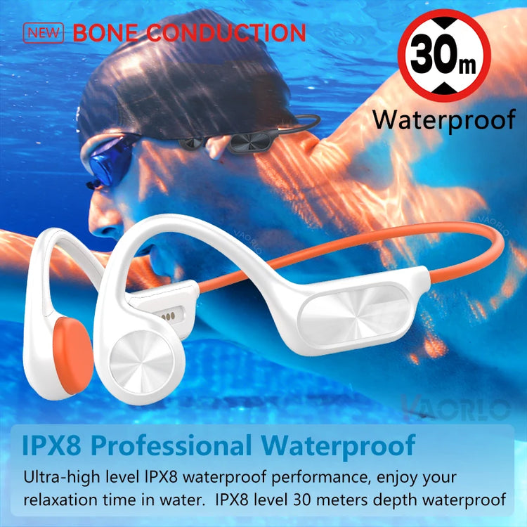 VAORLO Bone Conduction Wireless Headphone - ElectronAge