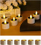 6 pieces of solar candle light, Solar LED tea night light, date romantic atmosphere decoration, lighting Camping home decoration