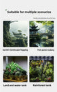 Automatic Water Refill Humidifier Fogger - Outdoor Mist Maker for Aquarium, Fish Pond, Garden, Rockery & Landscape Decor