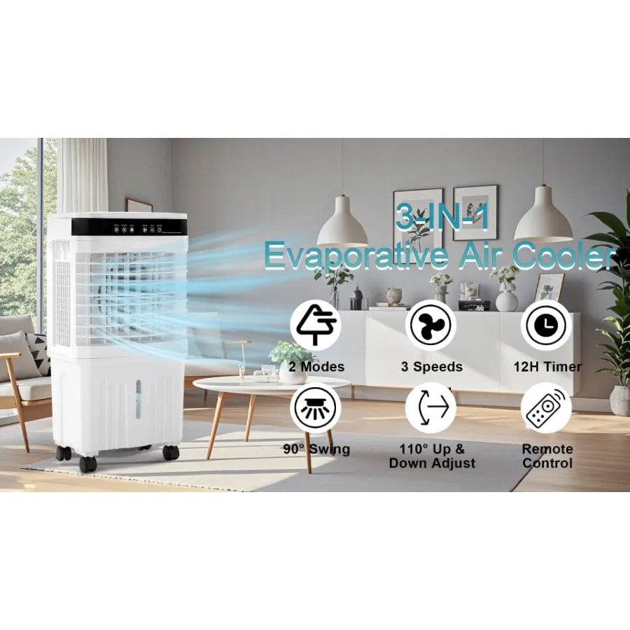 1800 CFM Swamp Cooler Portable Air Conditioner - ElectronAge