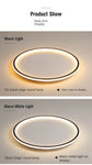AuraGlow LED modern ceiling light