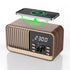 Alarm Clock Radio with Fast Wireless Charging - ElectronAge