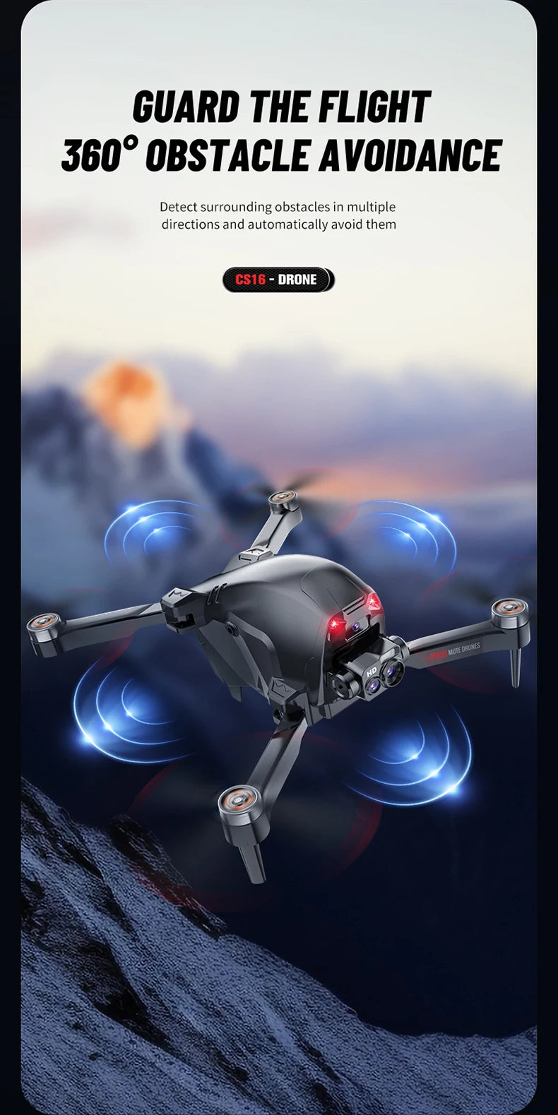 CS16 drone double camera - ElectronAge