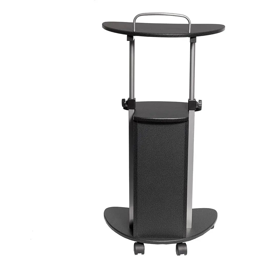 Adjustable Height Rolling Laptop Cart - ElectronAge