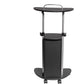 Adjustable Height Rolling Laptop Cart - ElectronAge