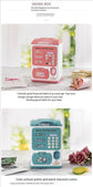Banknote fingerprint deposit box Electronic ATM Coin deposit box Cash safe Large space bank Children&